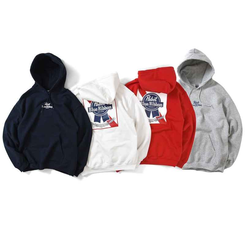 PABST BLUE RIBBON SMALL LOGO HOOD