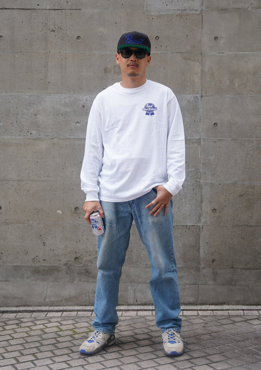 ORIGINAL LOGO L/S TEE – PabstBlueRibbonJapan