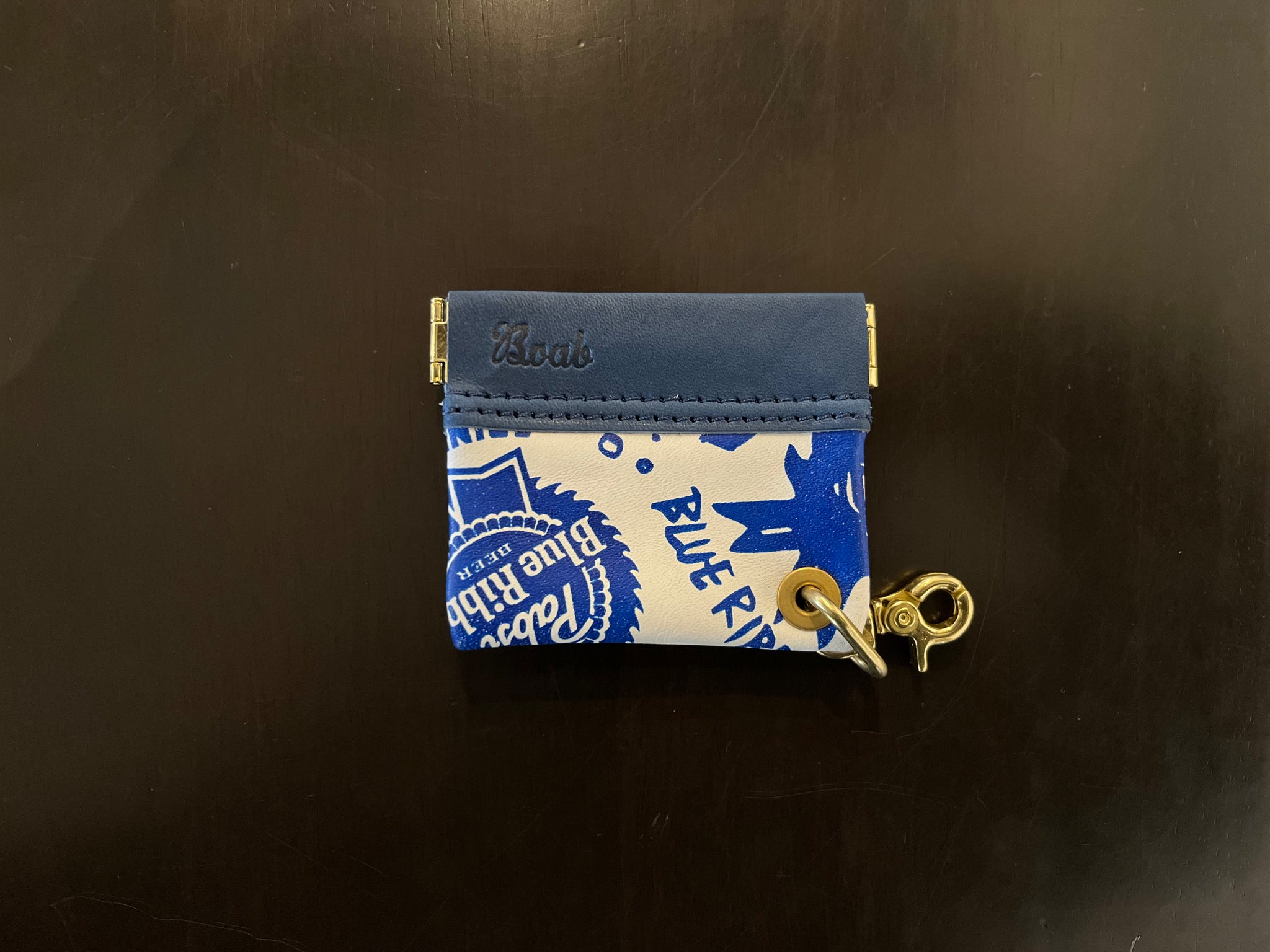 GRINDLODGE×Boab leather works×PabstBlueRibbon COIN CASE –  PabstBlueRibbonJapan