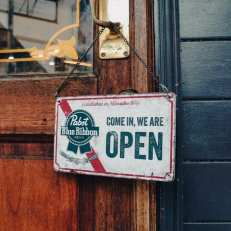 PBR OPEN CLOSE サイン – PabstBlueRibbonJapan