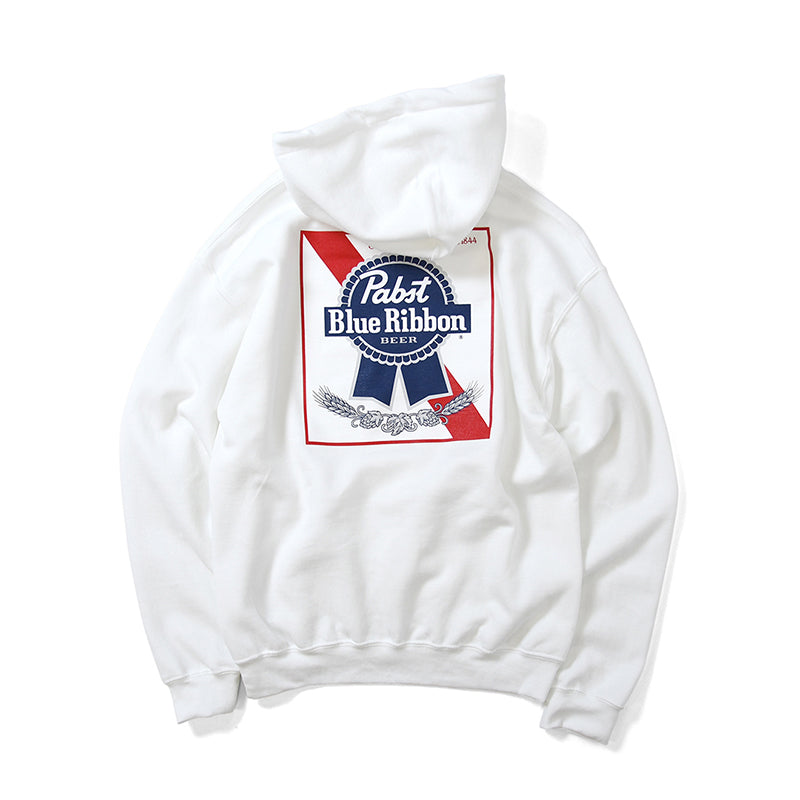 PABST BLUE RIBBON SMALL LOGO HOOD – PabstBlueRibbonJapan