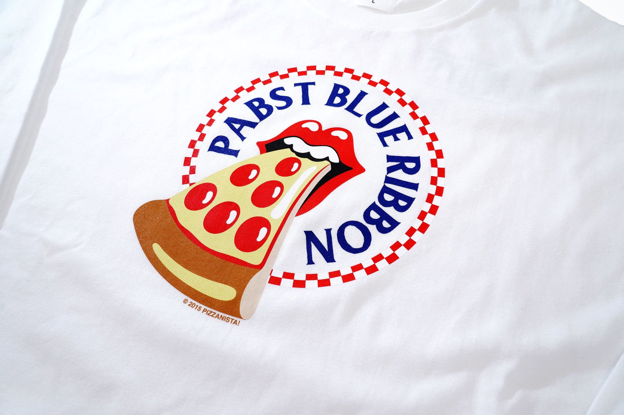 PIZZANISTA!×PabstBlueRibbon L/S T-SHIRT – PabstBlueRibbonJapan